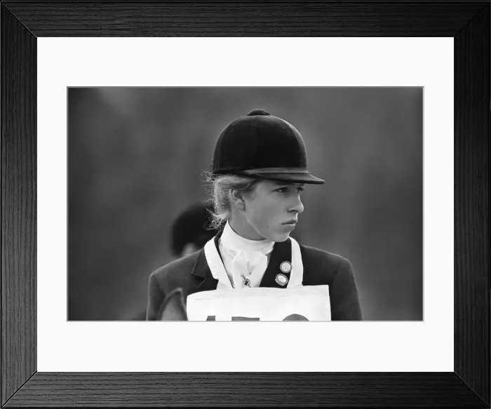 Framed Print : Princess Anne, The Princess Royal, competing in a showjumping event t Windsor Great Park Framed Print : Princess Anne, The Princess Royal, competing in a showjumping event t Windsor Great Park