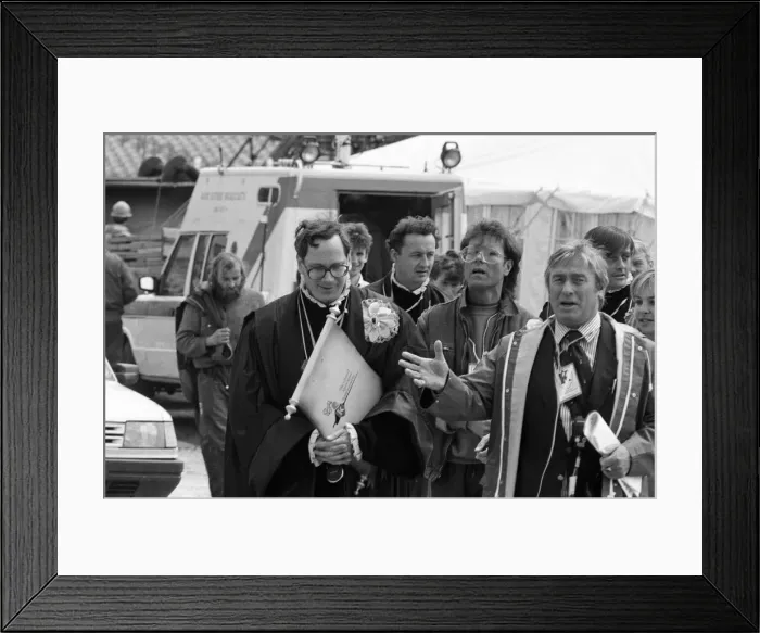 Framed Print : Its A Royal Knockout Charity Event held at Alton Towers, Staffordshire Framed Print : Its A Royal Knockout Charity Event held at Alton Towers, Staffordshire