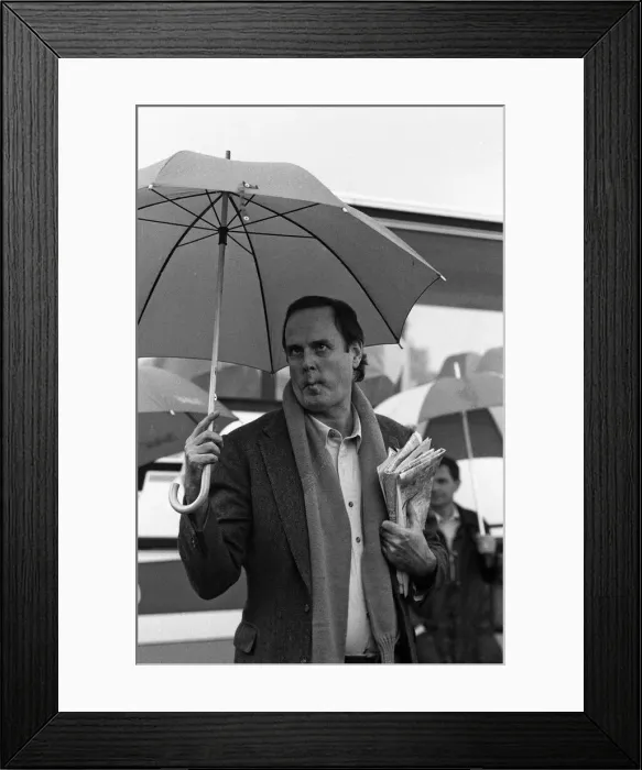 Framed Print : Its A Royal Knockout Charity Event held at Alton Towers, Staffordshire. John Cleese Framed Print : Its A Royal Knockout Charity Event held at Alton Towers, Staffordshire. John Cleese