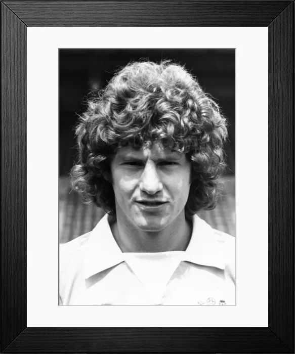 Framed Print : Brian Kidd, Manchester City Forward, August 1977 Framed Print : Brian Kidd, Manchester City Forward, August 1977