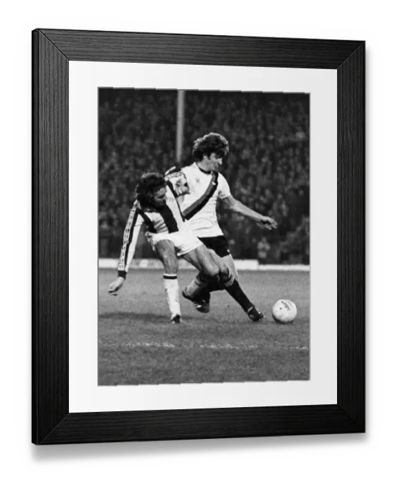 Framed Print : West Brom 0-0 Manchester City, league match at The Hawthorns, Saturday 19th November 1977 Framed Print : West Brom 0-0 Manchester City, league match at The Hawthorns, Saturday 19th November 1977