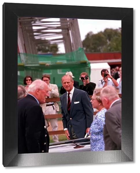 The Duke of Edinburgh. Prince Philip. October 1990