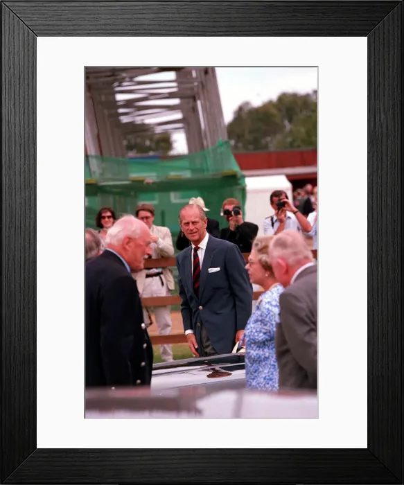 Framed Print : The Duke of Edinburgh. Prince Philip. October 1990 Framed Print : The Duke of Edinburgh. Prince Philip. October 1990