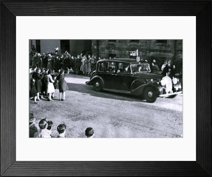 Framed Print : The Duke of Edinburgh, Prince Philip drives through Devon to Plymouth Framed Print : The Duke of Edinburgh, Prince Philip drives through Devon to Plymouth