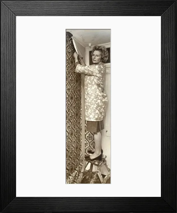 Framed Print : MARGARET THATCHER 02 / 01 / 1975 Framed Print : MARGARET THATCHER 02 / 01 / 1975