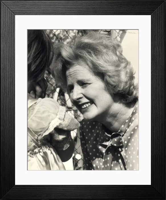 Framed Print : MARGARET THATCHER 01 / 07 / 1976 Framed Print : MARGARET THATCHER 01 / 07 / 1976