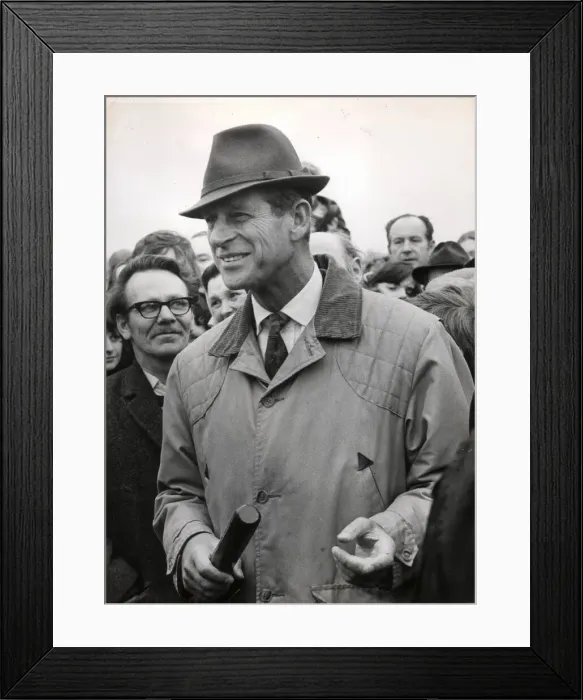 Framed Print : The Duke Of Edinburgh at the Chester Horse Show. April 1972 Framed Print : The Duke Of Edinburgh at the Chester Horse Show. April 1972