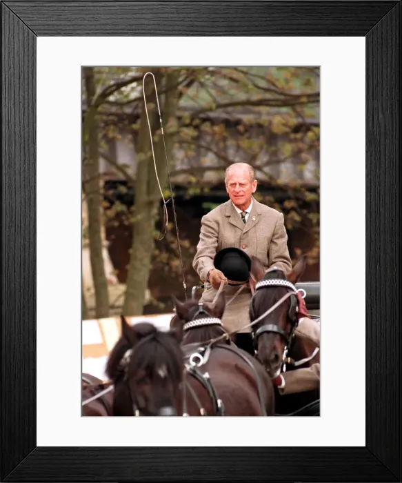 Framed Print : Th Duke of Edinburgh. Prince Philip wearing his medals June 1991 Framed Print : Th Duke of Edinburgh. Prince Philip wearing his medals June 1991