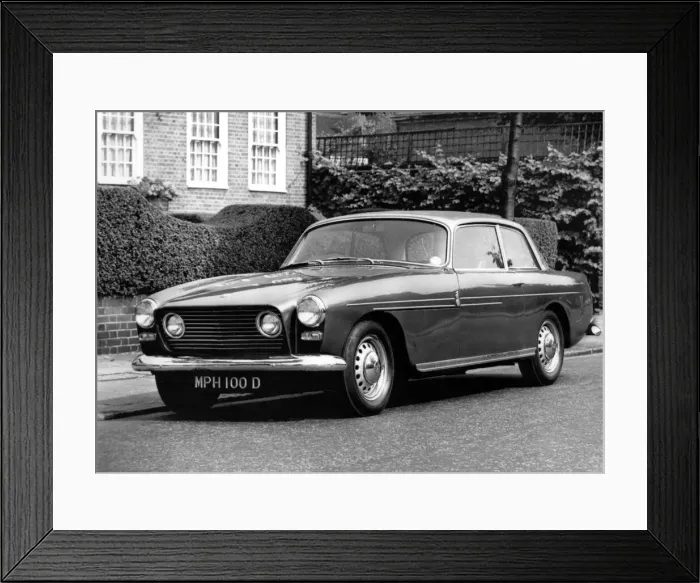 Framed Print : THE DUKE OF EDINBURGH. PRINCE PHILIPs CAR. JULY 1962