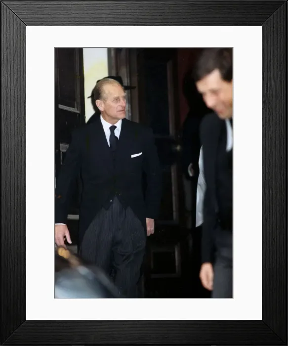 Framed Print : Th Duke of Edinburgh. Prince Philip. May 1991 Framed Print : Th Duke of Edinburgh. Prince Philip. May 1991