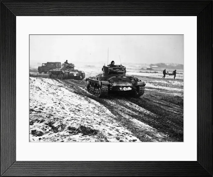 Framed Print : Heavy tanks going in action to mimic a battle arranged for the benefit of munition Framed Print : Heavy tanks going in action to mimic a battle arranged for the benefit of munition
