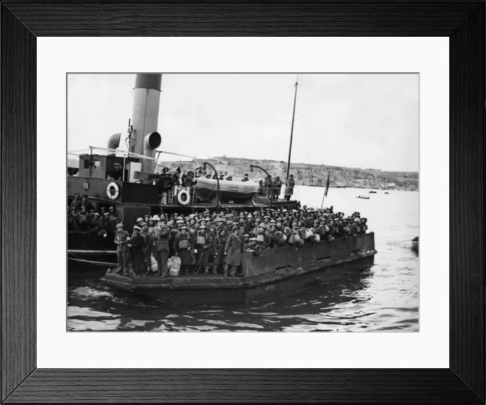 Framed Print : Despite incessant air raids, merchant ships are arriving safely at Malta Framed Print : Despite incessant air raids, merchant ships are arriving safely at Malta