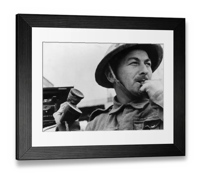 Framed Print : The Overseas Detachment of the Royal Air Force Film Unit has made a film of MALTA