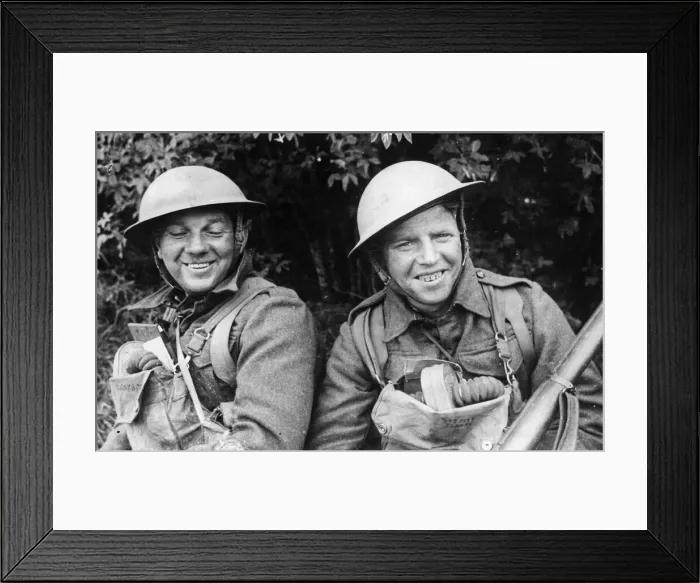 Framed Print : A picture of a British infantry regiment who held the whole of a large actor of Framed Print : A picture of a British infantry regiment who held the whole of a large actor of