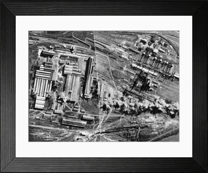 Framed Print : In a daylight attack on April 14, 1942, a formation of RAF Boston bombers Framed Print : In a daylight attack on April 14, 1942, a formation of RAF Boston bombers