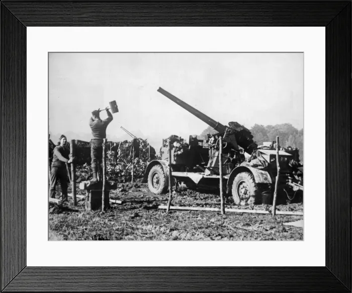 Framed Print : British Expeditionary Force troops somewhere in Northern France near the beginning of Framed Print : British Expeditionary Force troops somewhere in Northern France near the beginning of