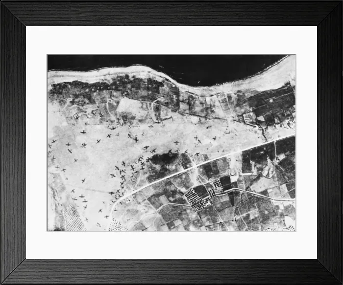 Framed Print : R. A. F Bombing of Maleme Aerodrome In Crete. Maleme aerodrome Framed Print : R. A. F Bombing of Maleme Aerodrome In Crete. Maleme aerodrome