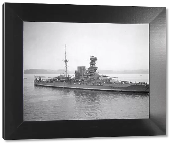 HMS Valiant was one of five Queen Elizabeth-class battleships seen here approaching