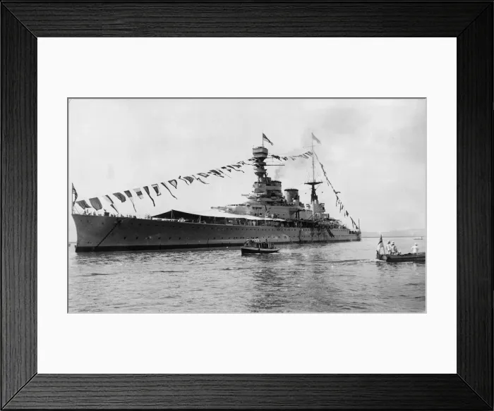 Framed Print : HMS Renown seen here in Kingston harbour, Jamaica with the Duke Framed Print : HMS Renown seen here in Kingston harbour, Jamaica with the Duke