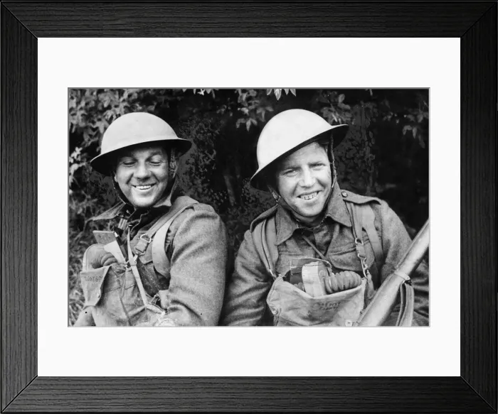 Framed Print : A picture of a British infantry regiment who held the whole of a large actor of Framed Print : A picture of a British infantry regiment who held the whole of a large actor of