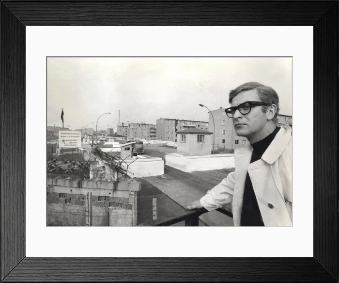 Framed Print : MICHAEL CAINE IN THE FILM FUNERAL IN BERLIN, GERMANY - 10  /  4  /  1966