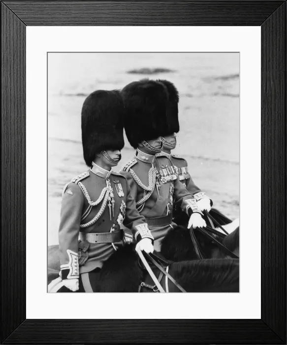 Framed Print : Prince Philip with Prince of Wales, Prince Charles and Prince Edward Framed Print : Prince Philip with Prince of Wales, Prince Charles and Prince Edward