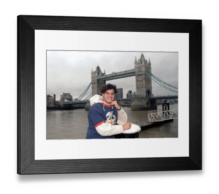 Framed Print : Dan Falzon 01  /  01  /  1994
