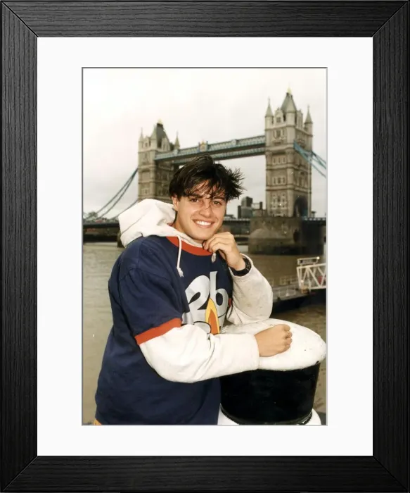 Framed Print : Dan Falzon 01  /  01  /  1994
