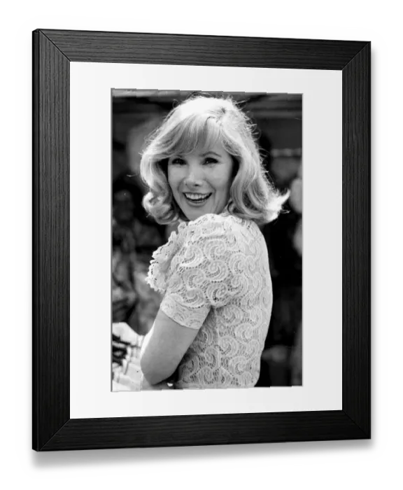 Framed Print : Susan Hampshire smiling - July 1974