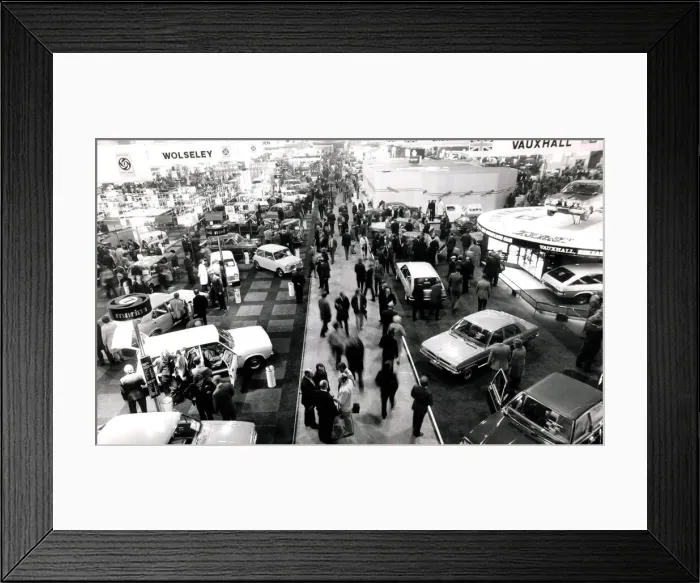 Framed Print : THE MOTOR SHOW - OCT 1974 17  /  10  /  1974