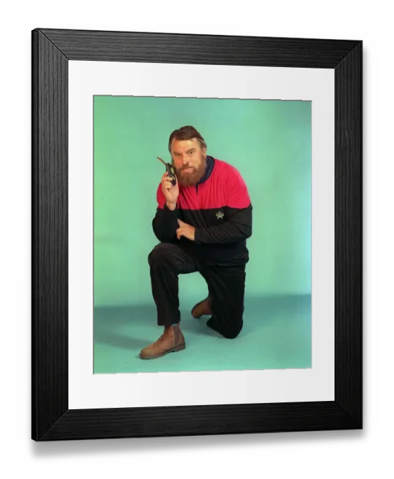 Framed Print : BRIAN BLESSED, ACTOR - STAR TREK CLOTHES FEATURE - 27 / 06 / 1995 Framed Print : BRIAN BLESSED, ACTOR - STAR TREK CLOTHES FEATURE - 27 / 06 / 1995