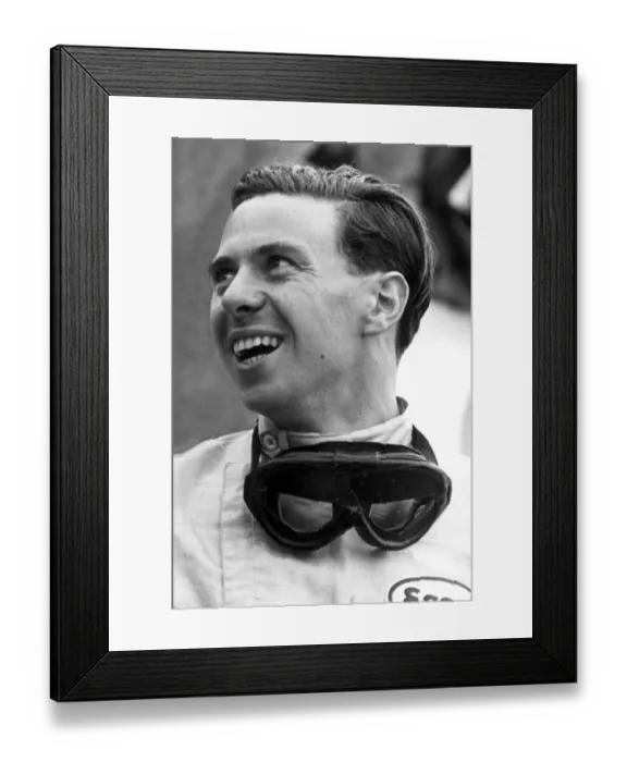 Framed Print : Jim Clarke at Silverstone 19 / 07 / 1963 Framed Print : Jim Clarke at Silverstone 19 / 07 / 1963