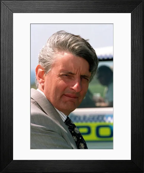 Framed Print : JACK SHEPHERD OF HTV SERIES WYCLIFFE 07  /  05  /  1993