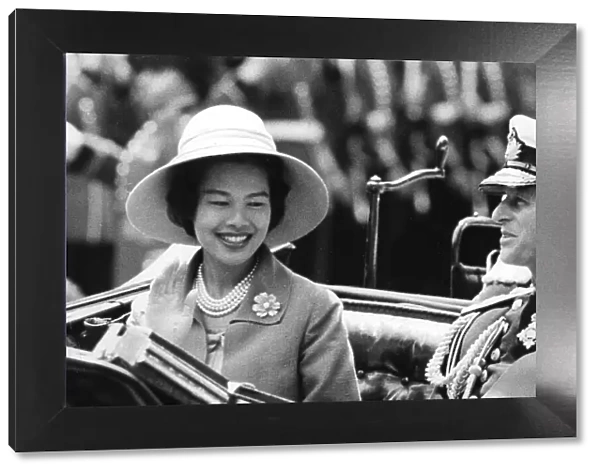 The Duke of Edinburgh with Queen Sirikit of Thailand - 20  /  07  /  1960