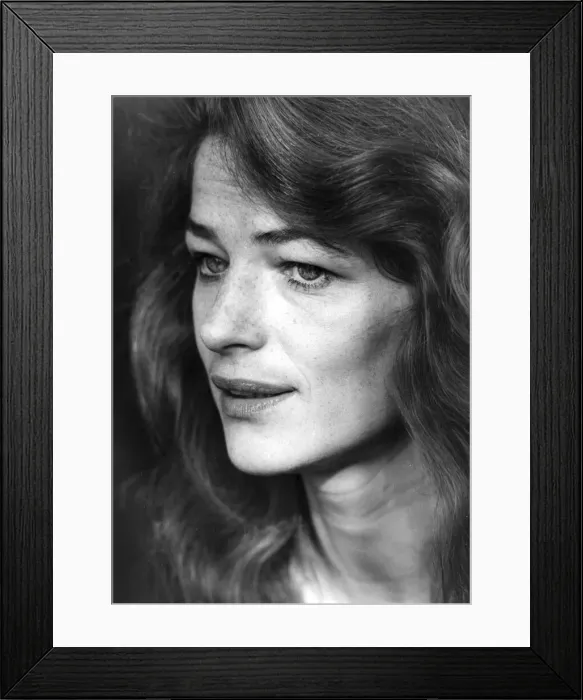 Framed Print : Charlotte Rampling at a photocall and reception at the Intercontinental Hotel, Hyde Park Framed Print : Charlotte Rampling at a photocall and reception at the Intercontinental Hotel, Hyde Park