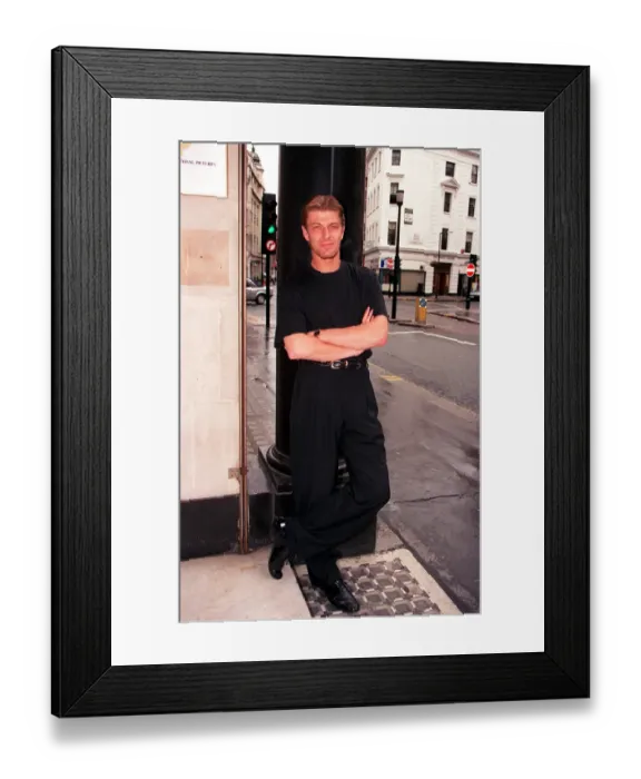 Framed Print : SEAN BEAN, ACTOR 12  /  08  /  1992