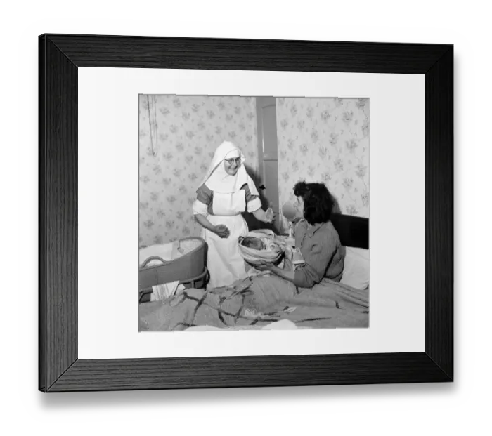 Framed Print : The Angels are three nuns who live in the toughest district of Foleshill Framed Print : The Angels are three nuns who live in the toughest district of Foleshill