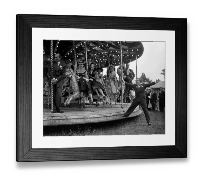 Framed Print : Picture taken at The Garden Party, organised by The Sunday Pictorial Newspaper in June