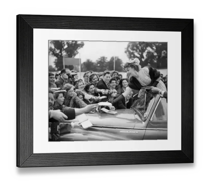 Framed Print : Picture taken at The Garden Party, organised by The Sunday Pictorial Newspaper in June