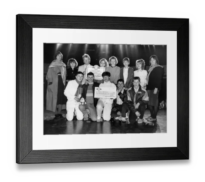 Framed Print : Stars of A Land Fit For Heroes, a new Merseyside stage play set during Framed Print : Stars of A Land Fit For Heroes, a new Merseyside stage play set during
