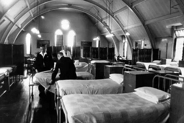 Ward C3 at Rubery Hill Hospital, Birmingham, 11th August 1969