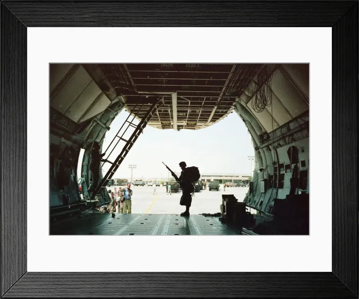 Framed Print : Lockheed C-5 Galaxy, American military transport aircraft Framed Print : Lockheed C-5 Galaxy, American military transport aircraft