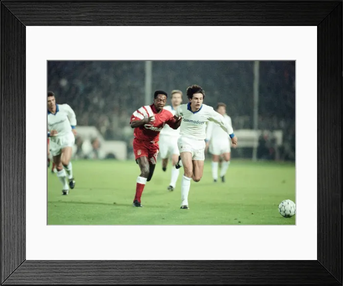 Framed Print : Auxerre 2-0 Liverpool, UEFA Cup Second Round 1st Leg match at Stade de l Framed Print : Auxerre 2-0 Liverpool, UEFA Cup Second Round 1st Leg match at Stade de l