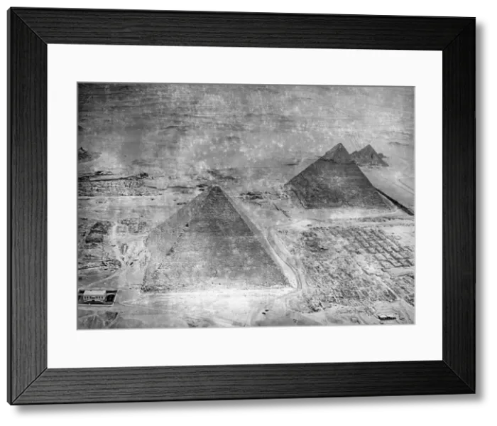 Framed Print : The pyramids, Egypt 1940 Framed Print : The pyramids, Egypt 1940