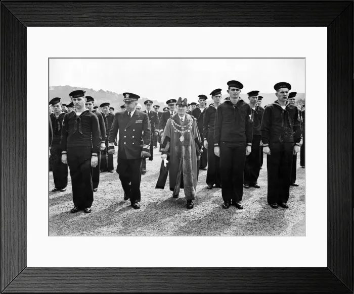 Framed Print : In appreciation of hospitality shown by Dartmouth town, to sailors of the US Navy Framed Print : In appreciation of hospitality shown by Dartmouth town, to sailors of the US Navy