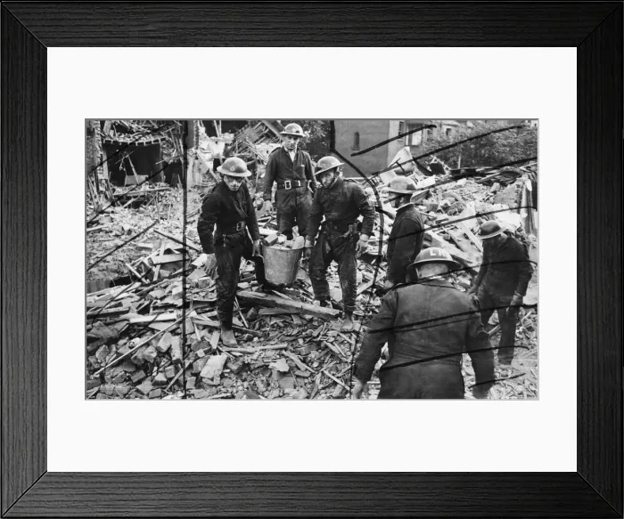 Framed Print : In view of the new emery attack with their obvious intension of breaking morale of Framed Print : In view of the new emery attack with their obvious intension of breaking morale of