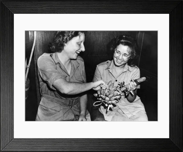 Framed Print : The first ATS of SouthEast Asia Command arrive in Ceylon during the Second World War Framed Print : The first ATS of SouthEast Asia Command arrive in Ceylon during the Second World War