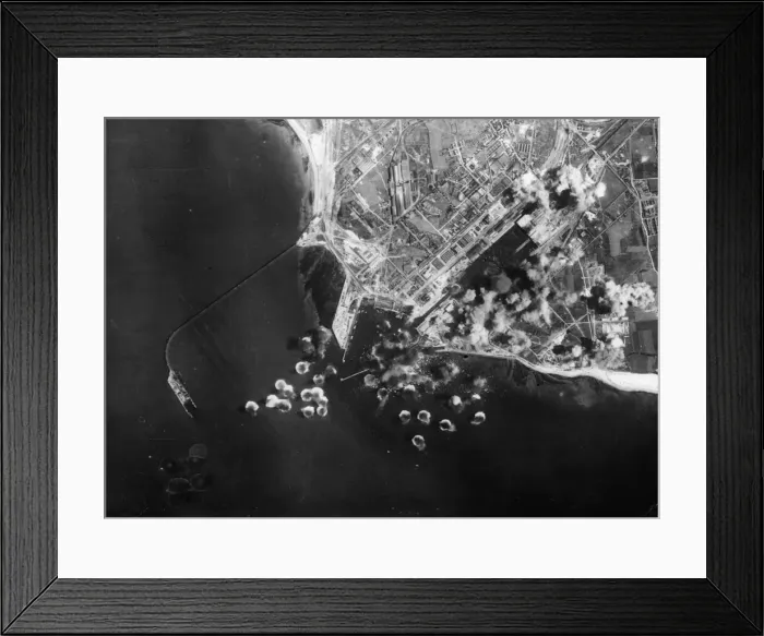 Framed Print : ANTI-SUBMARINE DRIVE CONTINUES: U. S. FORTRESSES HIT U-BOAT BASIN A further step in Framed Print : ANTI-SUBMARINE DRIVE CONTINUES: U. S. FORTRESSES HIT U-BOAT BASIN A further step in