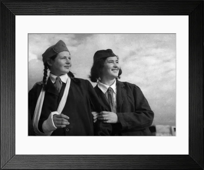 Framed Print : A large number of Yugoslav guerrilla fighters have arrived in Malta Framed Print : A large number of Yugoslav guerrilla fighters have arrived in Malta