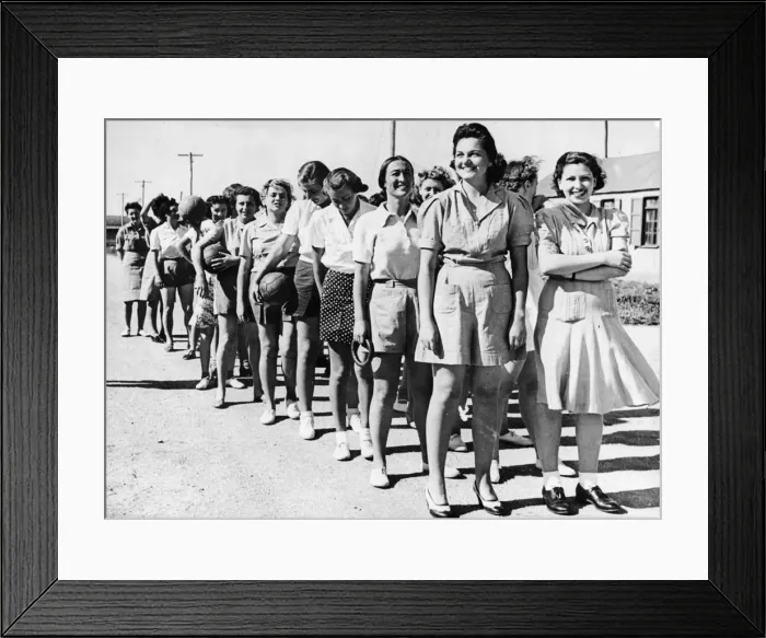 Framed Print : The Womens Auxiliary Air Force (WaF) in The Middle East Framed Print : The Womens Auxiliary Air Force (WaF) in The Middle East